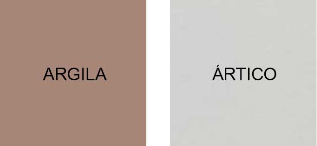 Acabamentos Unicolores - Acabamentos Argila e Ártico - Romanzza Perdizes