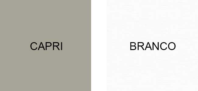 Acabamentos Unicolores - Acabamentos Capri e Branco - Romanzza Perdizes
