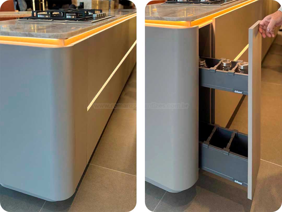 Móveis planejados sob medida totalmente personalizados - Romanzza Tailor Made